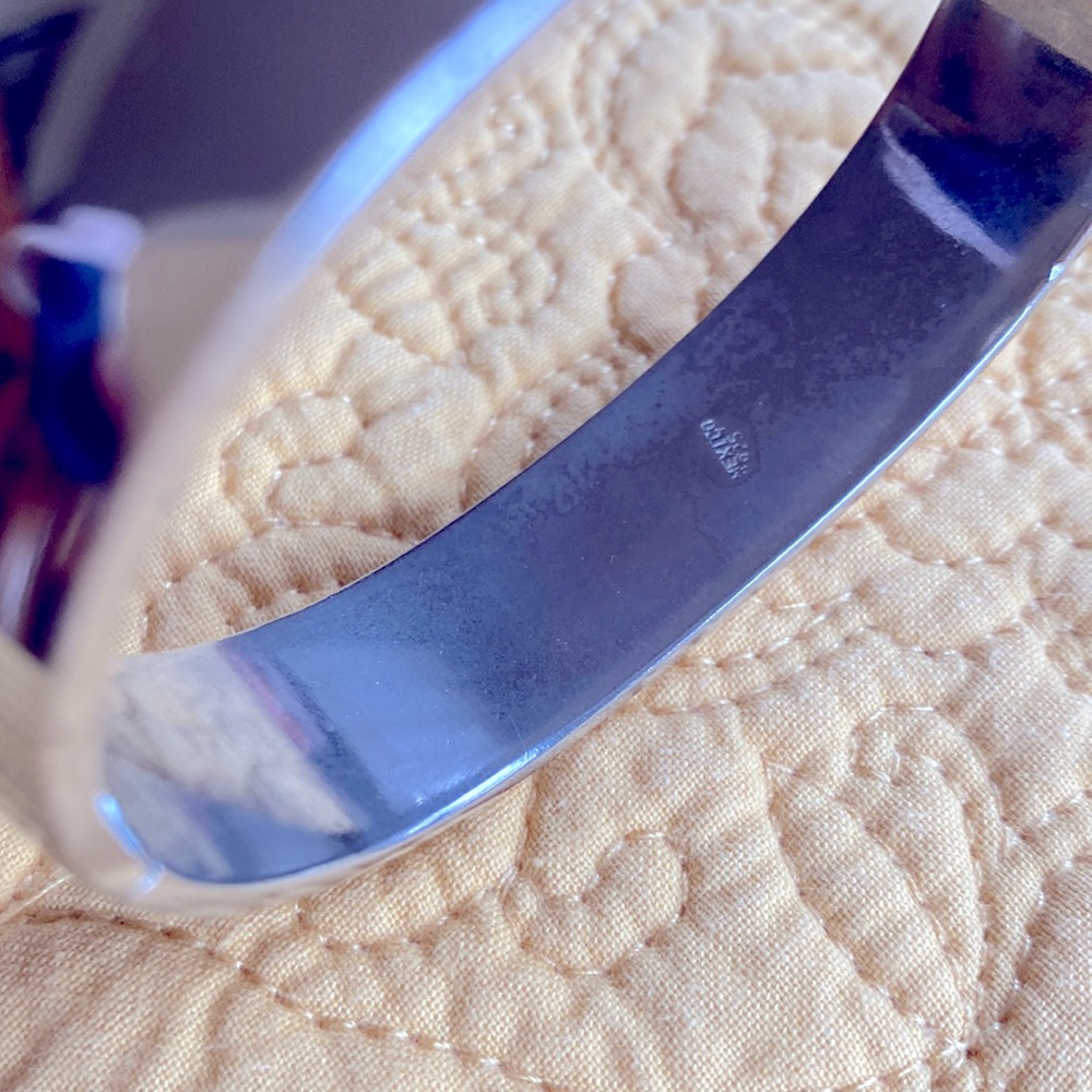 .925 solid bangle - Picture 2 of 2